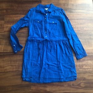Cornflower Blue button down dress